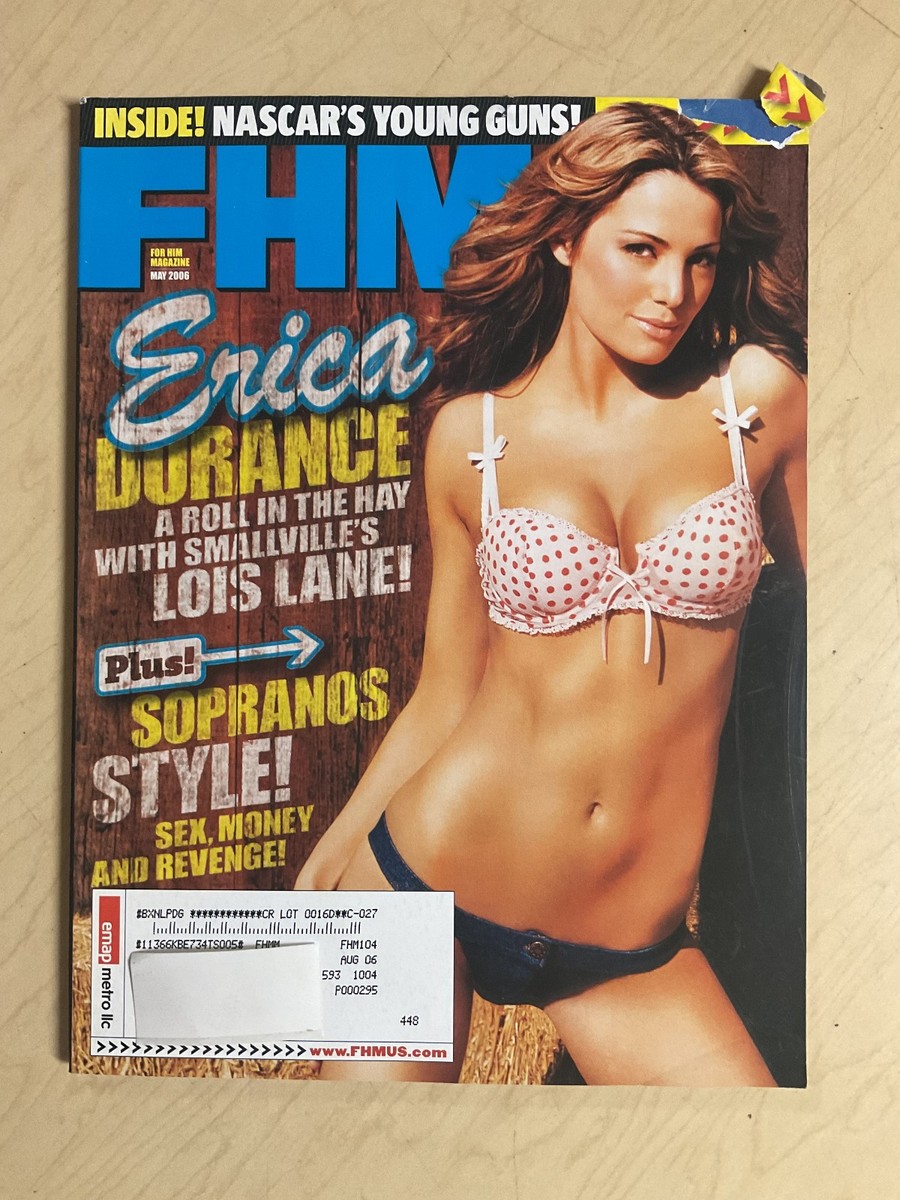 may 2006 FHM #67 ERICA DURANCE sexy Cover + Carol Grow + SVETLANA  SHUSTERMAN