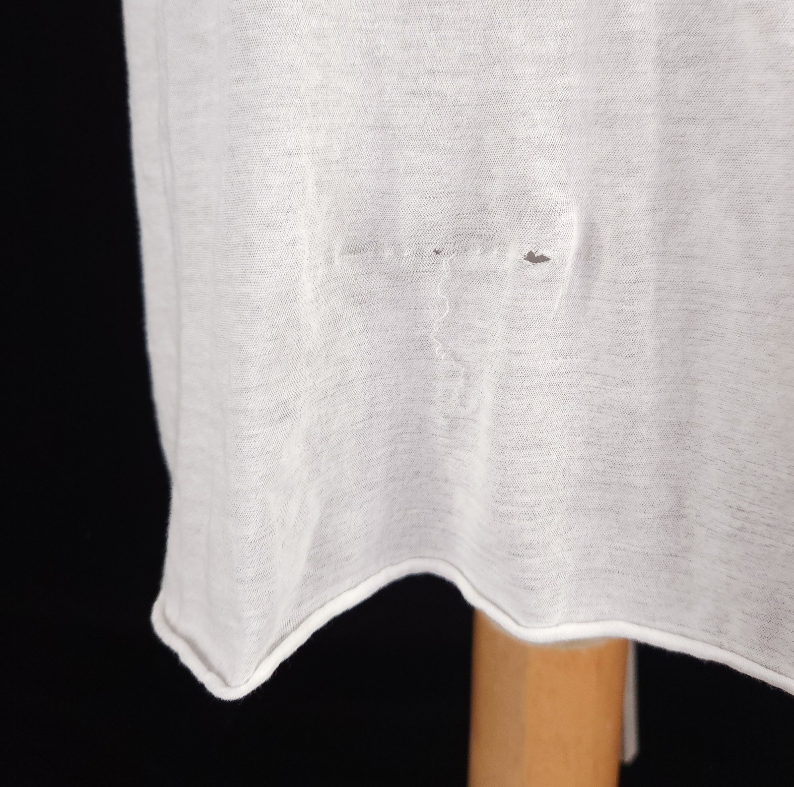 Rick Owens Basic SS T-Shirt M Mens Milk Phlegethon S/S 21