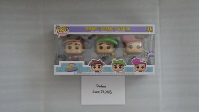 Funko Pop! SDCC 2023 Fairly Odd Parents 3 Packs *OFFICIAL CON STICKER*  
