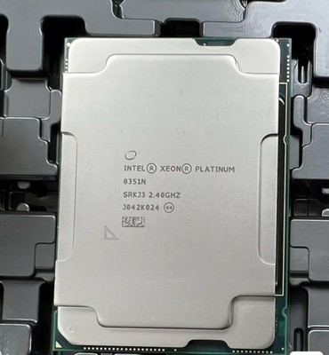 Intel Xeon Platinum 8351N 2.4GHz CPU TDP-225W LGA4189 Server Processors