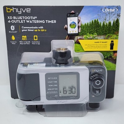 Orbit B-hyve XD Bluetooth 4-Outlet Hose Watering Timer 24634