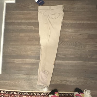 Ovation Boys Classic 4-Pocket Breeches, Tan (Classic Show Tan) Size 12