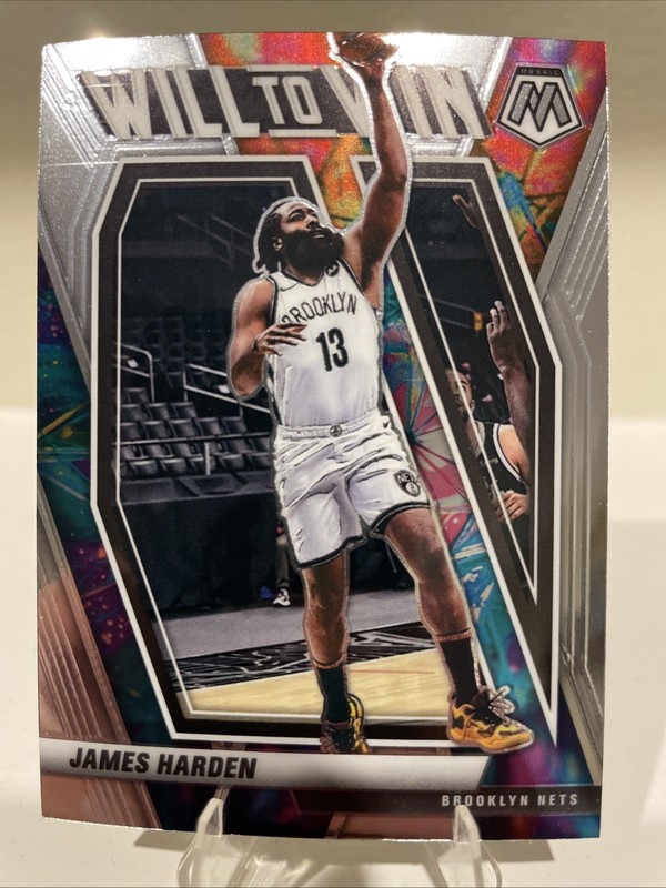 2020-21 Panini Mosaic - Will to Win James Harden #8