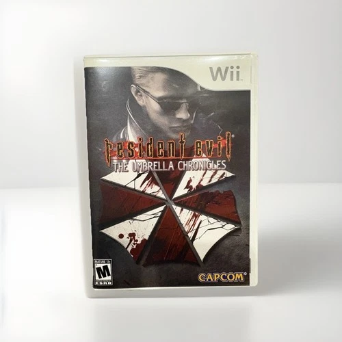 Resident Evil The Umbrella Chronicles (Nintendo Wii 2007) CIB Like New RE