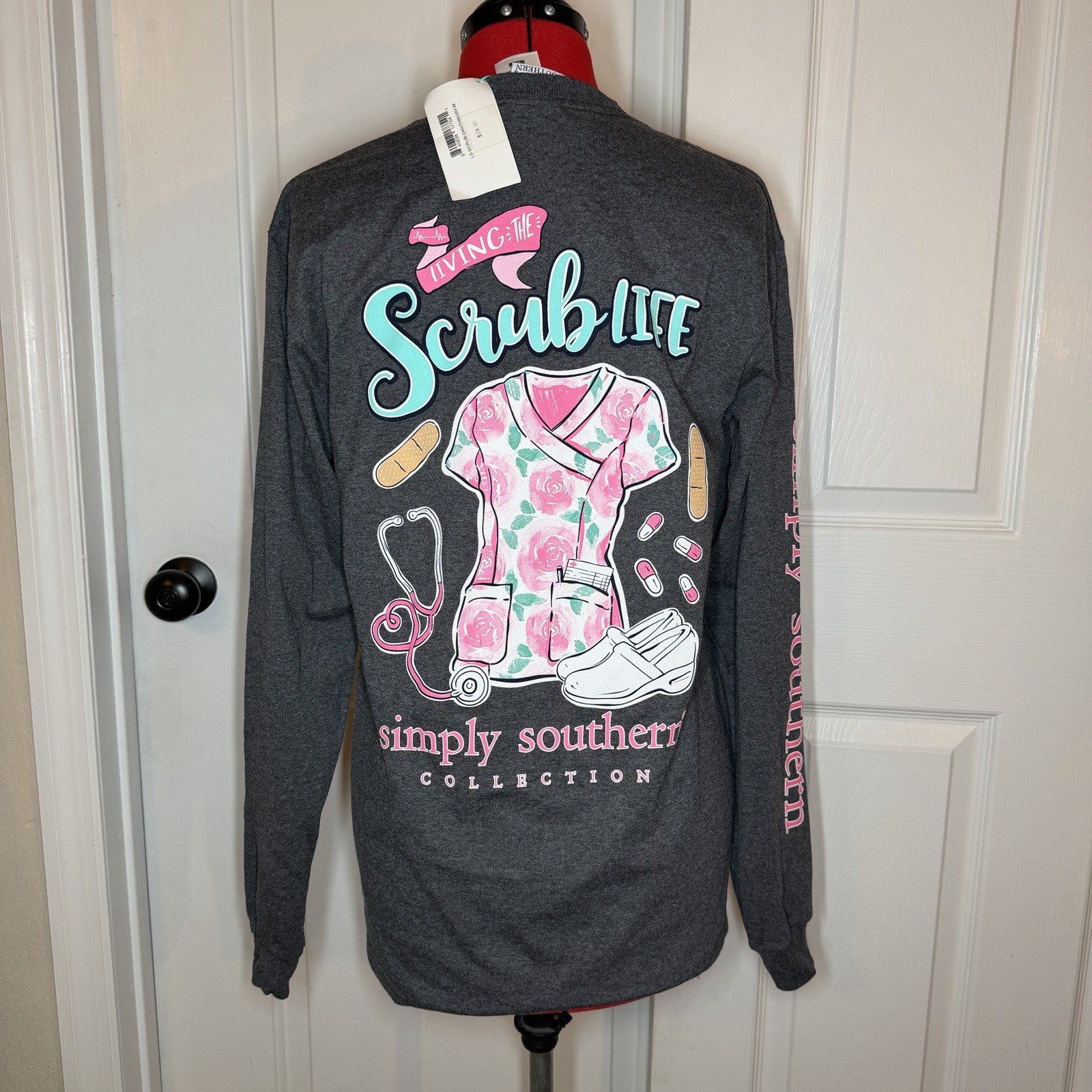Simply Southern Women's T-Shirt Long Sleeve 
