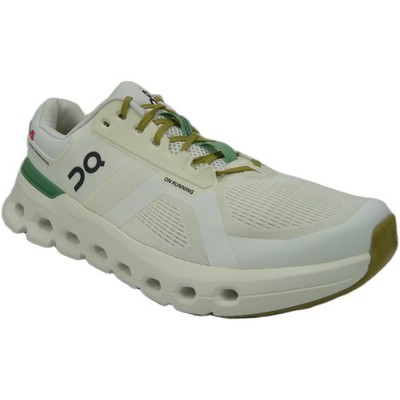 On Running Cloudrunner 2 White Green Women's Running Shoes  US 7