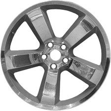Metallic Polished 5 Spoke 20 X 9 Refurbished Wheel