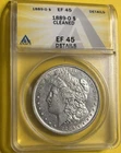 1889-O Morgan Dollar ANACS XF45 Details Cleaned Mid Grade Coin