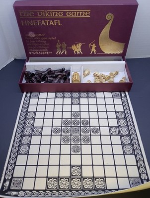 Hnefatafl The Viking Chess Game History Craft Ltd | Cloth Board Never Played NOB