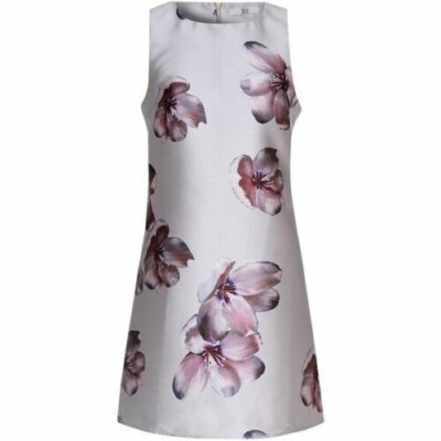 true decadence grey dress Elegant Grey Blue A-Line Bridesmaid Dress with Flutter Sleeve