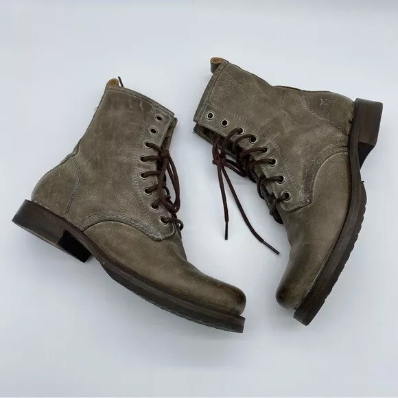 Frye veronica combat stonewash new arrivals