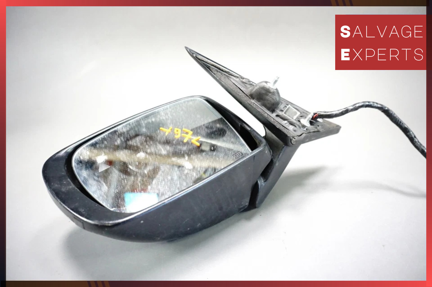 2014-2017 Maserati Quattroporte Left Driver Door Side Mirror Silver OEM
