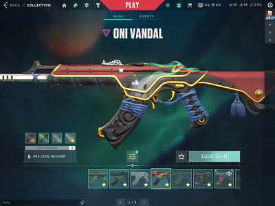 valorant account eu skins