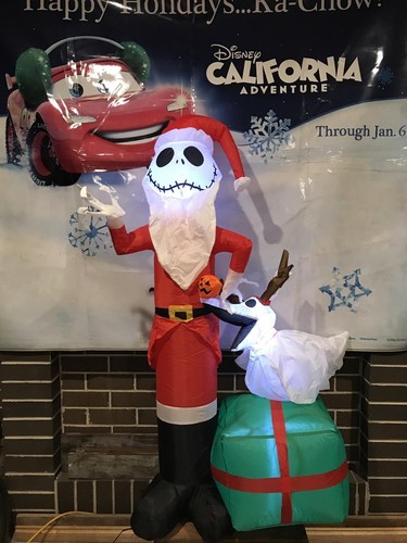 Zero Xmas Inflatable 5Ft Jack Skellington and Zero Christmas Inflatable | eBay Australia