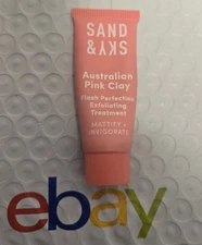Sand Sky Australian Pink Clay Flash Perfecting Exfoliating Treatment 10 g Travel