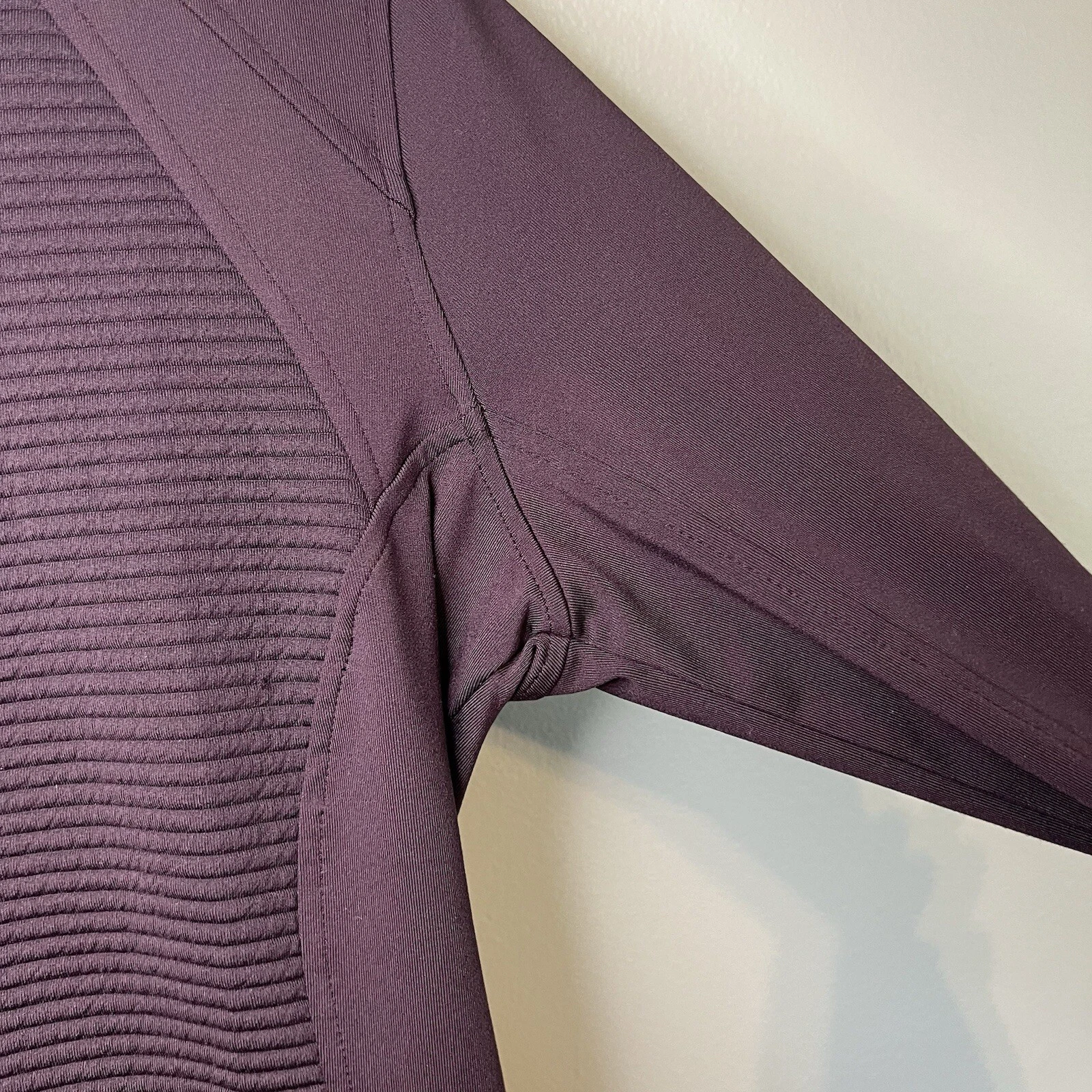 athleta dark activewear thumbhole high neck zip jacket