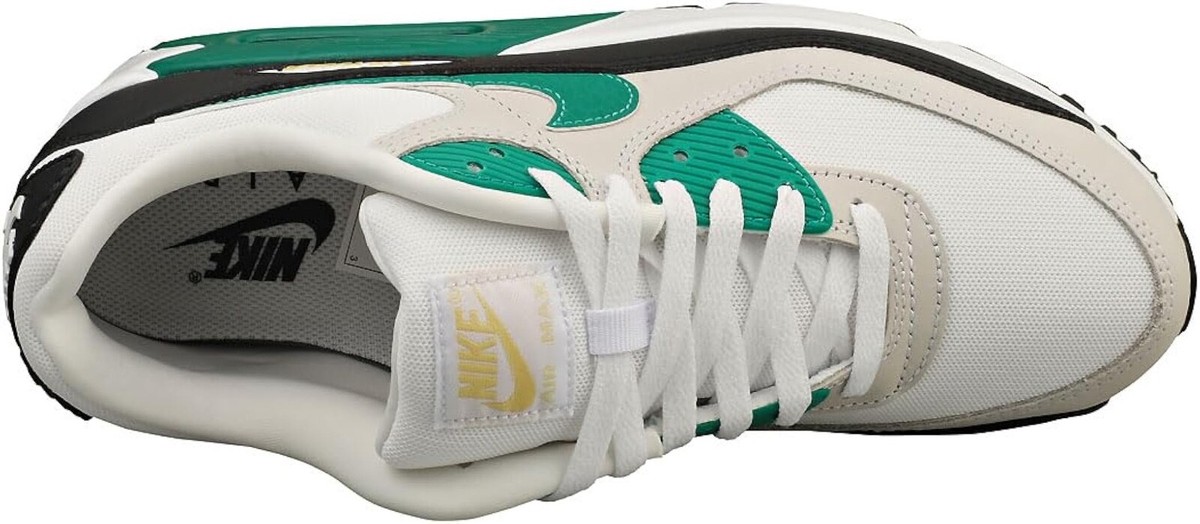 Nike Air Max 90 Sneakers White Retro Running Trainers Swoosh