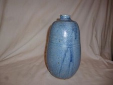 2 odcienie niebieski wazon