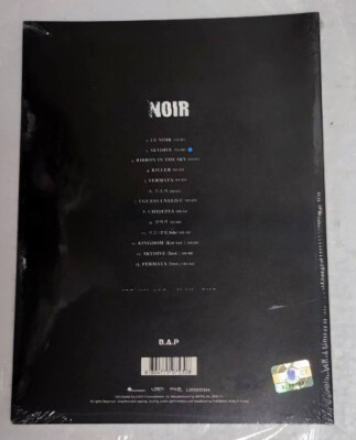 B.A.P Official CD ZELO NOIR 2nd Album Sealed Basses BAP Kpop Kstar
