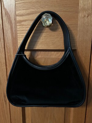 バッグ|coach 2007 Coach Chelsea Black Pebbled Leather Tote W/ Brown Straps