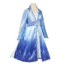 Brand New Disney Frozen II Elsa Adventure Dress Fits Girls Sizes 4-6X Costume