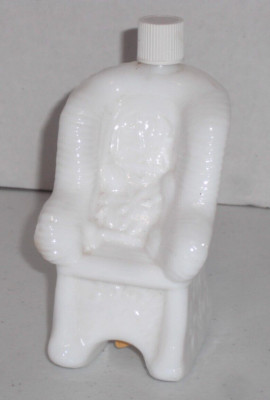 Vintage AVON Sitting Pretty Topaz Perfume Cologne Empty Bottle Missing Kitty Cat
