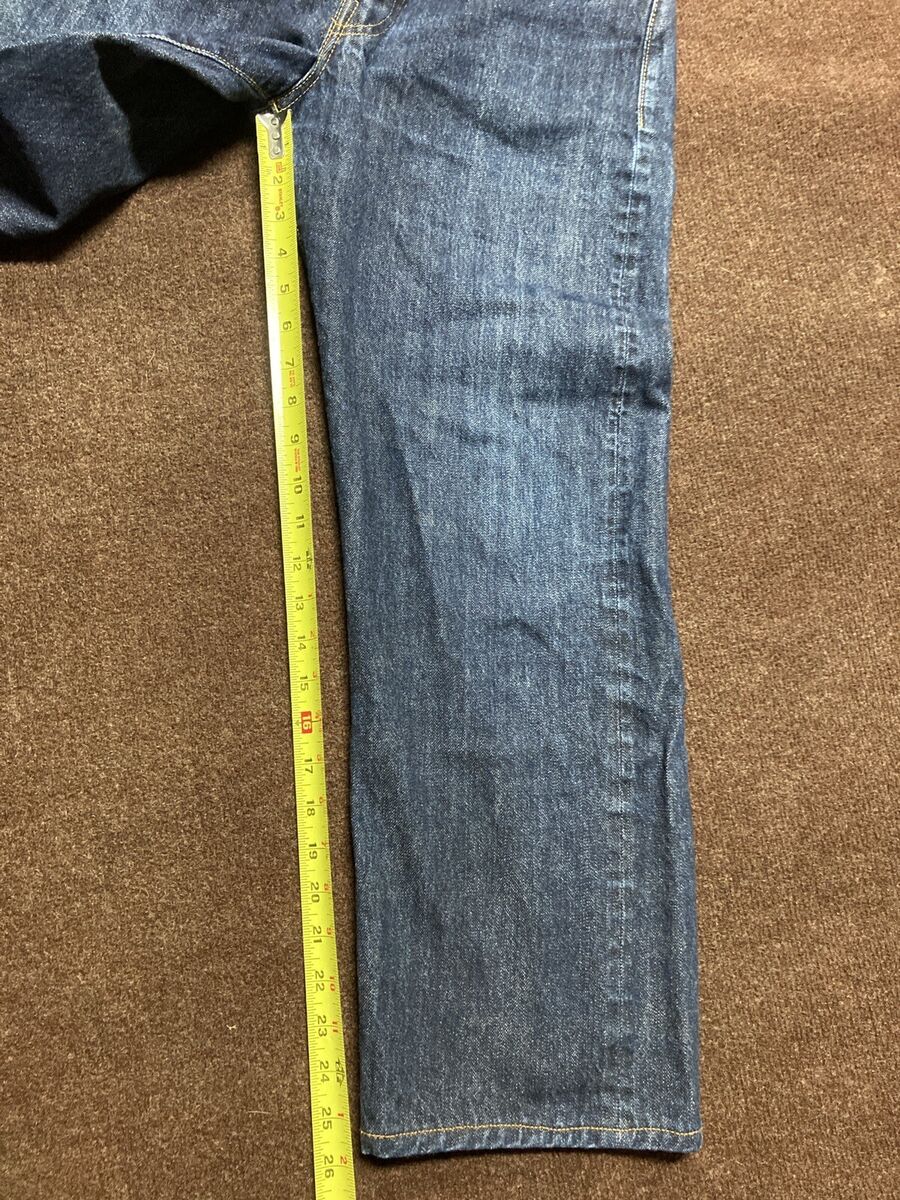 VINTAGE 1947 STYLE LEVIS 501XX BIG E JEANS MEN BLUE INDIGO VINTAGE 1947 STYLE LEVIS 501XX BIG E JEANS MEN BLUE INDIGO