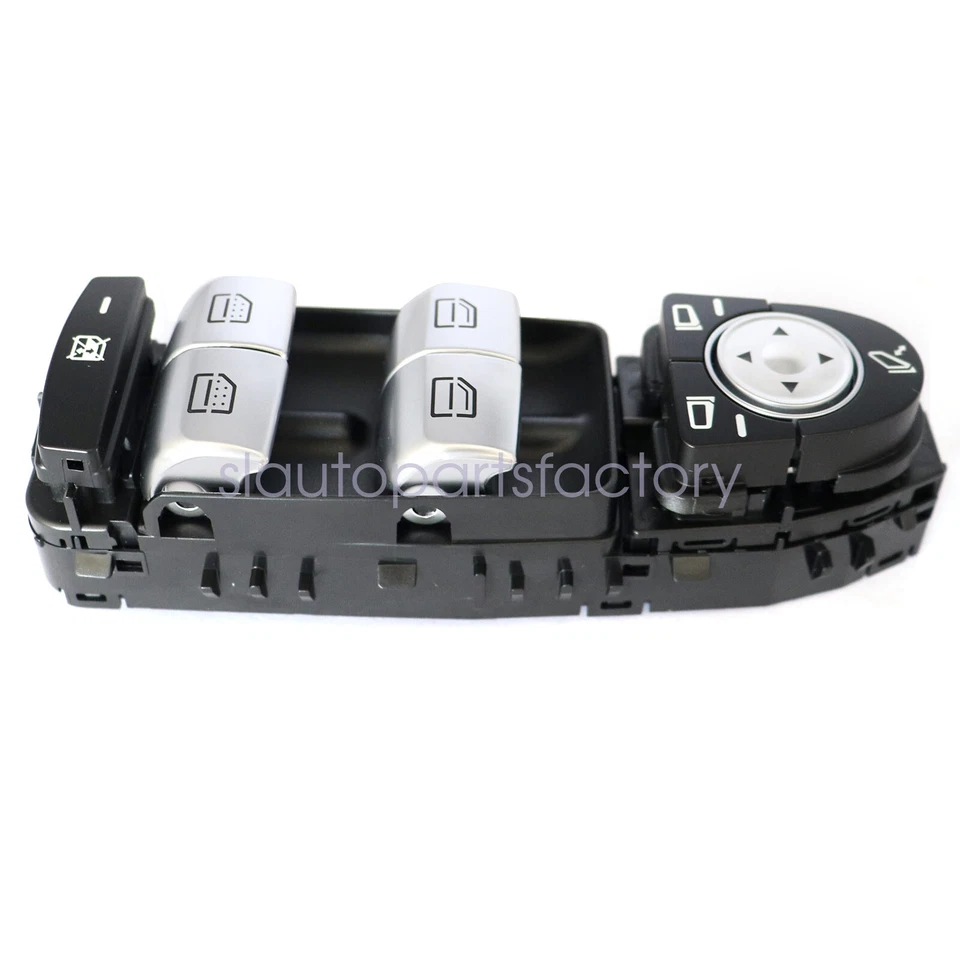 Interruptor principal ventana eléctrica nuevo para Mercedes-Benz C63 AMG 2016 2017 2018 Foto 4 de 4