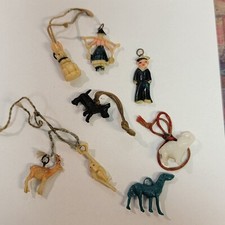 Lot of 8 OLD Vtg Crackerjack Prizes EARLY 1940's E166