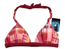 TYR Womens Size M Catalina Reversable Pink TRRCI1A Bikini Bra NWT Swimwear Top