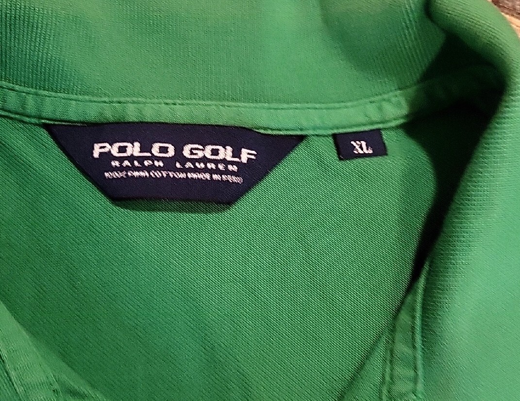Polo Golf Ralph Lauren Rn 41381 size XL Green | eBay