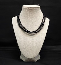 retired-silpada-sterling-silver-triple-strand-black-glass-bead-necklace-n1500