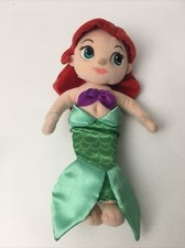 Disney Store The Little Mermaid Princess Ariel 12” Plush Animator Toddler Doll