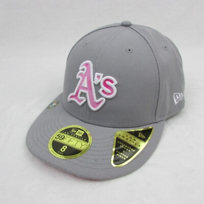 New Era Oakland Athletics Gray 2022 Mothers Day Hat Size 8 59Fifty