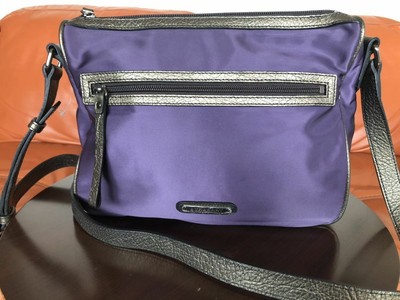 burberry shoulder bag purple