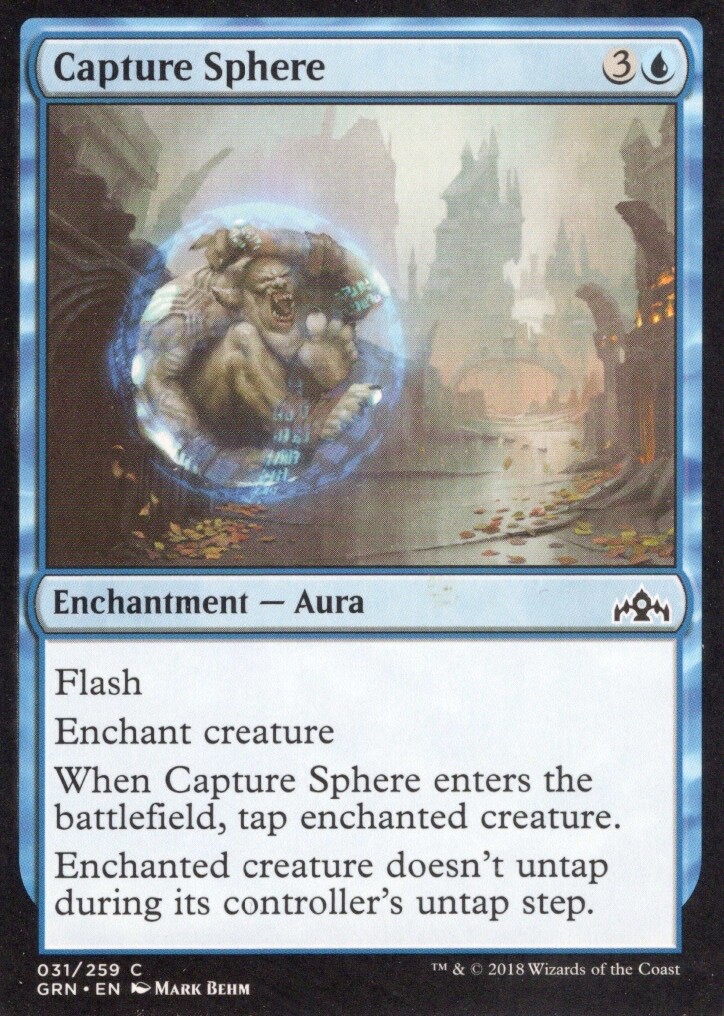 4X CAPTURE SPHERE 031/259 GUILDS OF RAVNICA MTG MAGIC NM X4