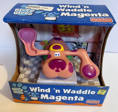 Nickelodeon: Blue's Clues (Wind  n Waddle Magenta) New