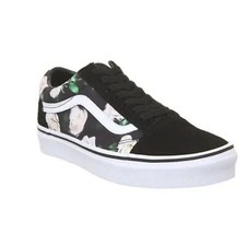 Vans White Rose Sneaker Size 8.5