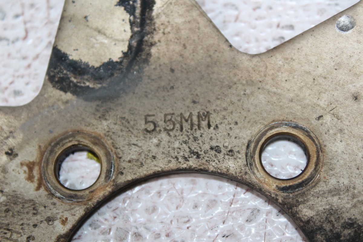 2005 KAWASAKI NINJA ZX12R ZX1200B FRONT LEFT RIGHT BRAKE