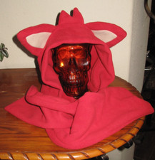 Cosplay 5 Nights at Freddye's Rojo Foxy Bufanda Sudadera con Capucha o con Mitones XS - XXL