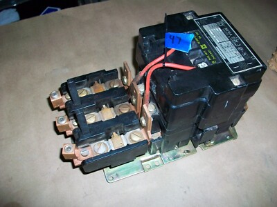 Square D Starter 8536 SEG1 Size 3 120v Coil 80% Contacts