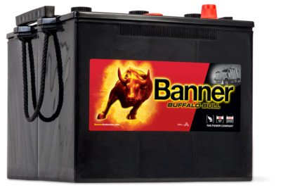 Natoblock 125Ah Banner Buffalo Bull 62523 12V 720A LKW Batterie für MAN MB Iveco