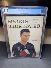 CGC 7.5 Newsstand Edition Sports Illustrated-Andy Bathgate-January 12 1959