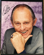 Frank Gorshin Signed Riddler - Batman '66 (Adam West) - 8x10 Photo + TopLoader