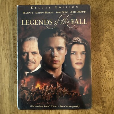 NEW- Legends of the Fall (DVD Deluxe Edition) Brad Pitt Anthony Hopkins SEALED