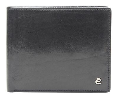 Esquire Toscana RFID Wallet Geldbörse Black schwarz Neu