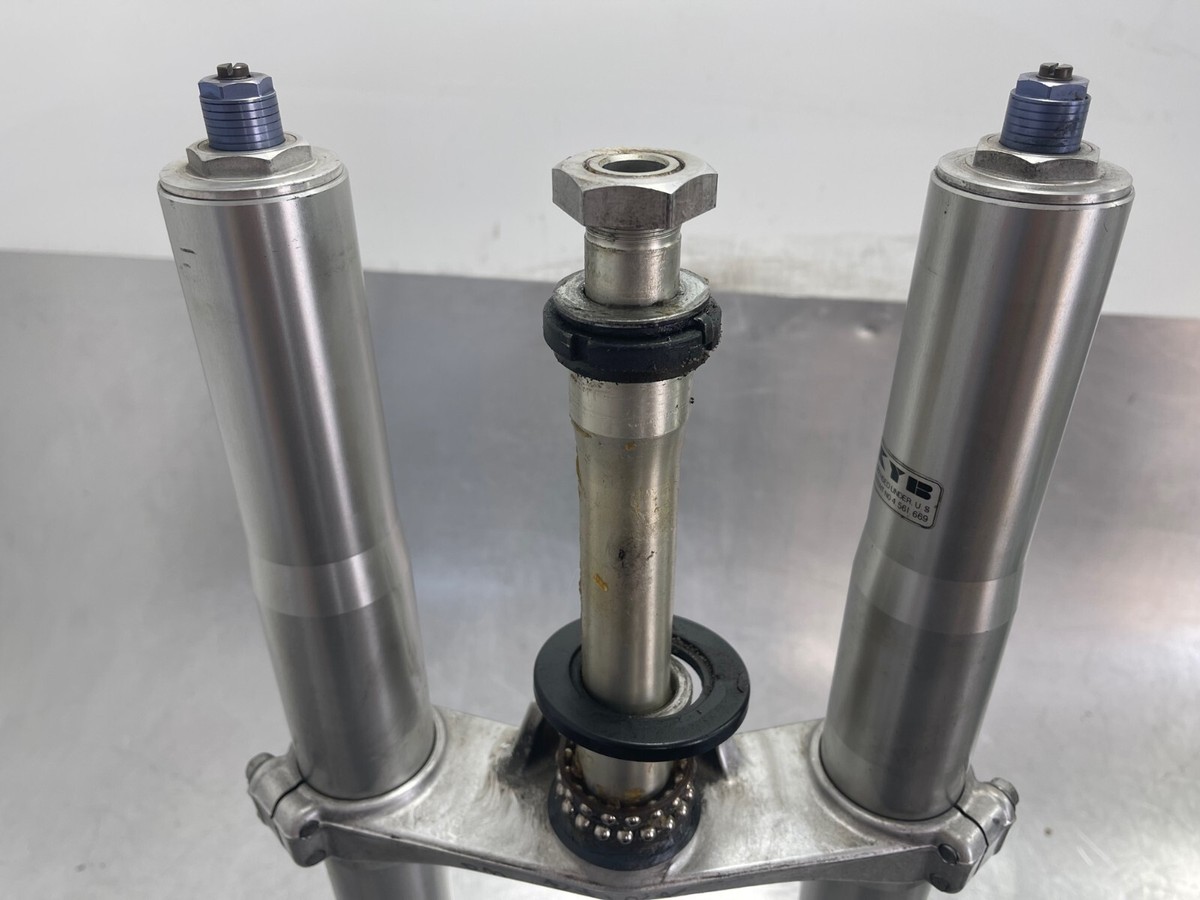 2003 Kawasaki Ninja Zx12r Zx12 Front Forks Shock Suspension Left