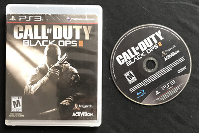 Call of Duty Black Ops II (Sony Playstation 3, 2012) 2 FPS Shooter COMPLETE