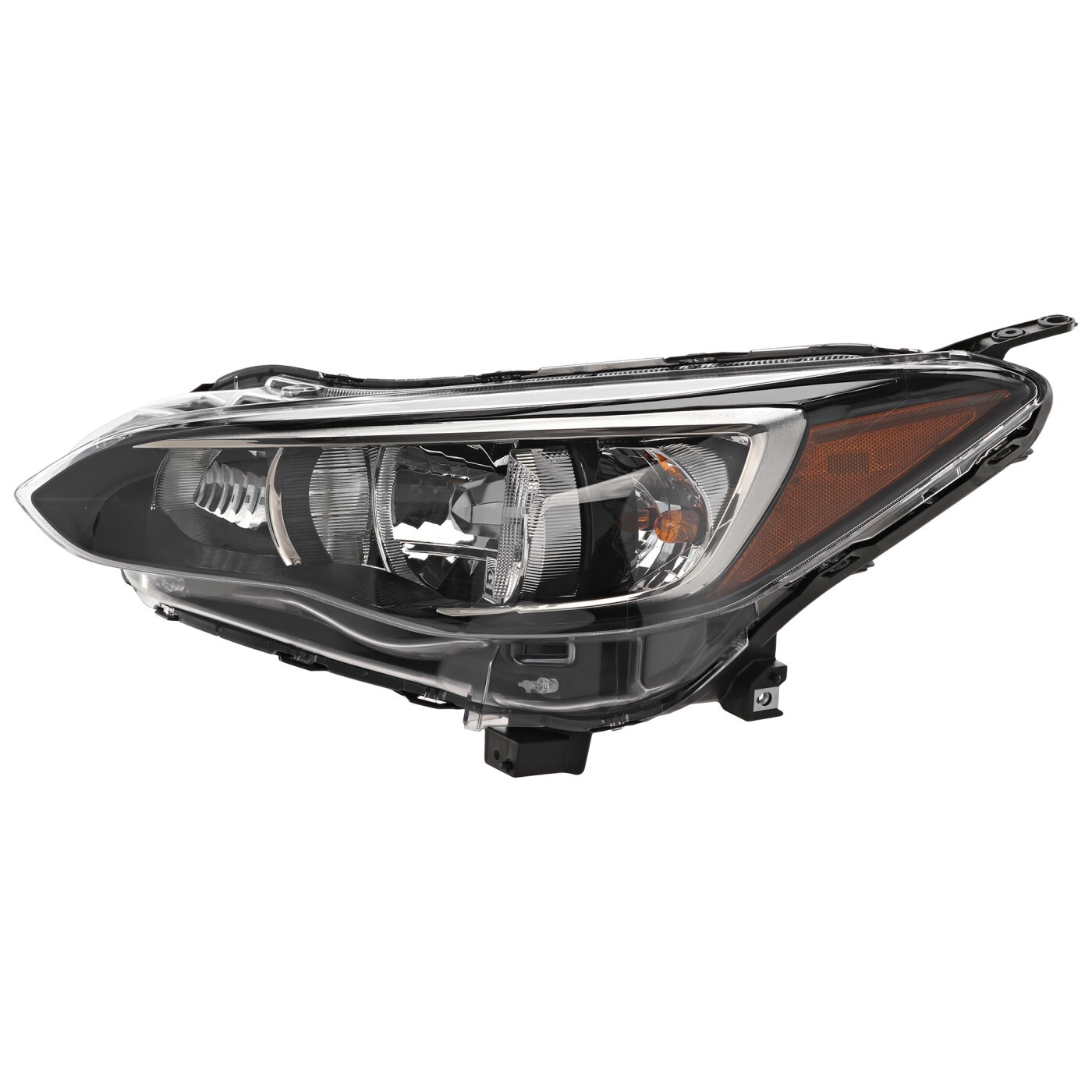 Driver Side Halogen Headlight For 2018-2021 Subaru Crosstrek & Impreza - Includes Bulbs 12 thumbnail image