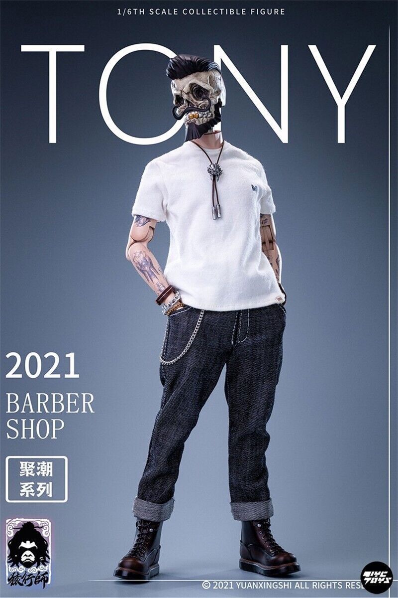 猿行師 jc001 Barber Tony 理容師 トニー 1/6 フィギュア 猿行師 jc001 Barber Tony 理容師 トニー – ブラザーズホビー